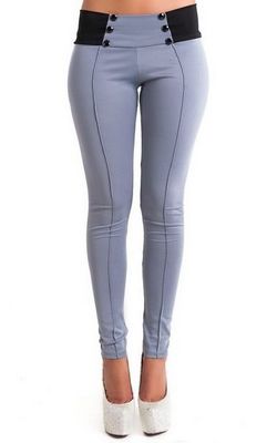 F8904-3 Pencil Fitted Pants